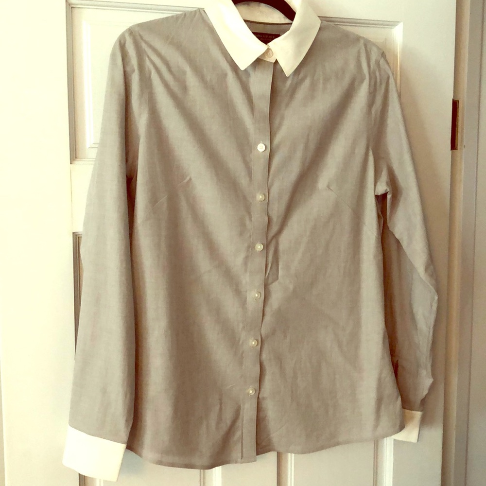 Banana Republic Non-Iron Long Sleeve Button Down